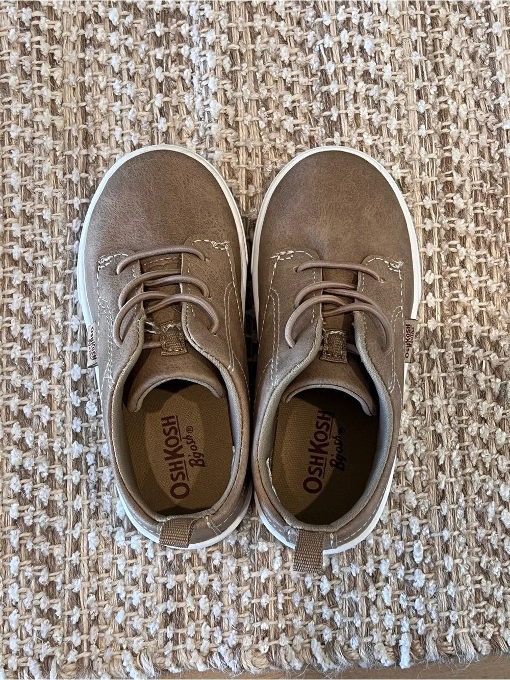 OshKosh B'gosh Kids Brown Casual Lace-Up Sneakers
